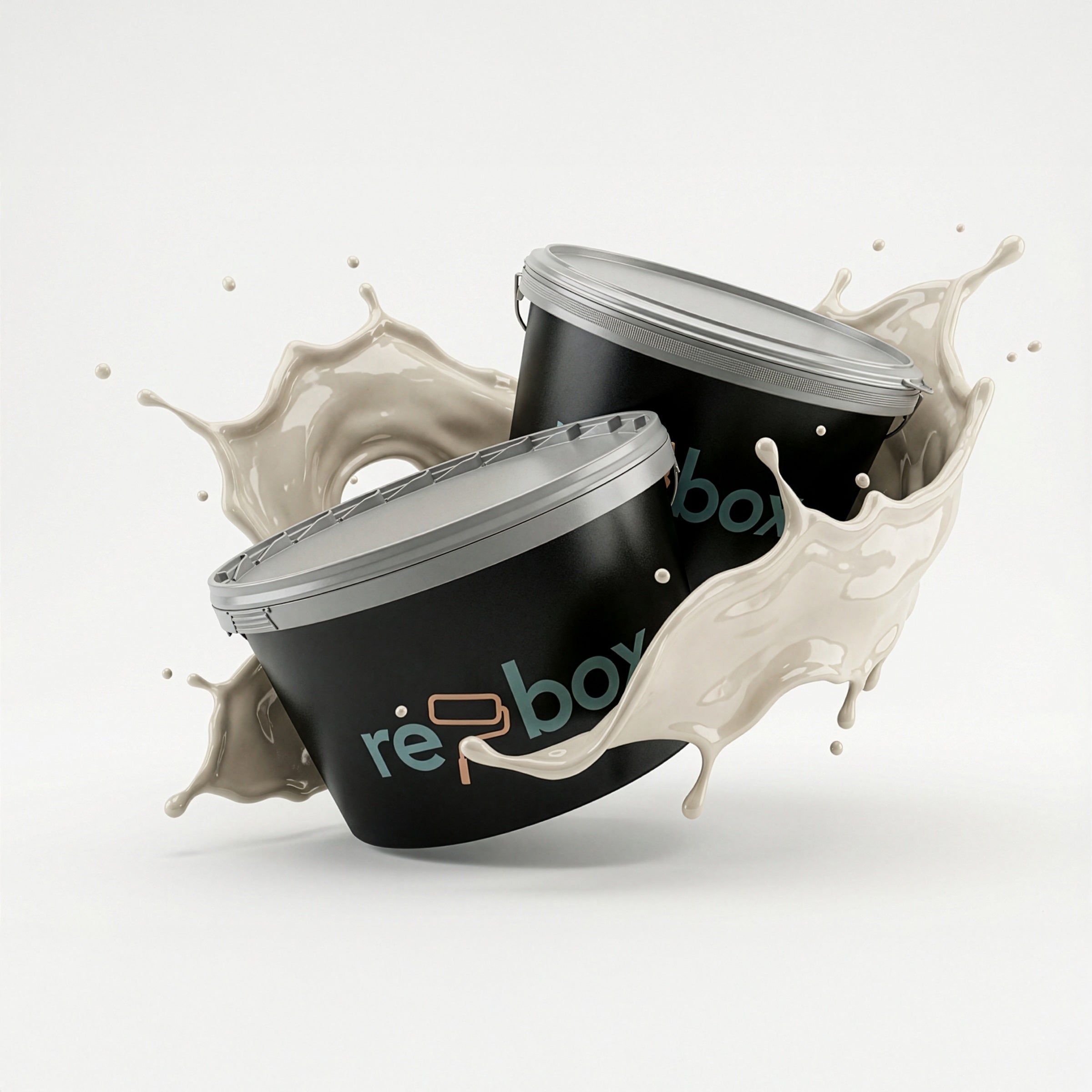 Farbeimer re-box Wandfarbe Lait Vanillé No. 56 in cremigem Vanille-Beige