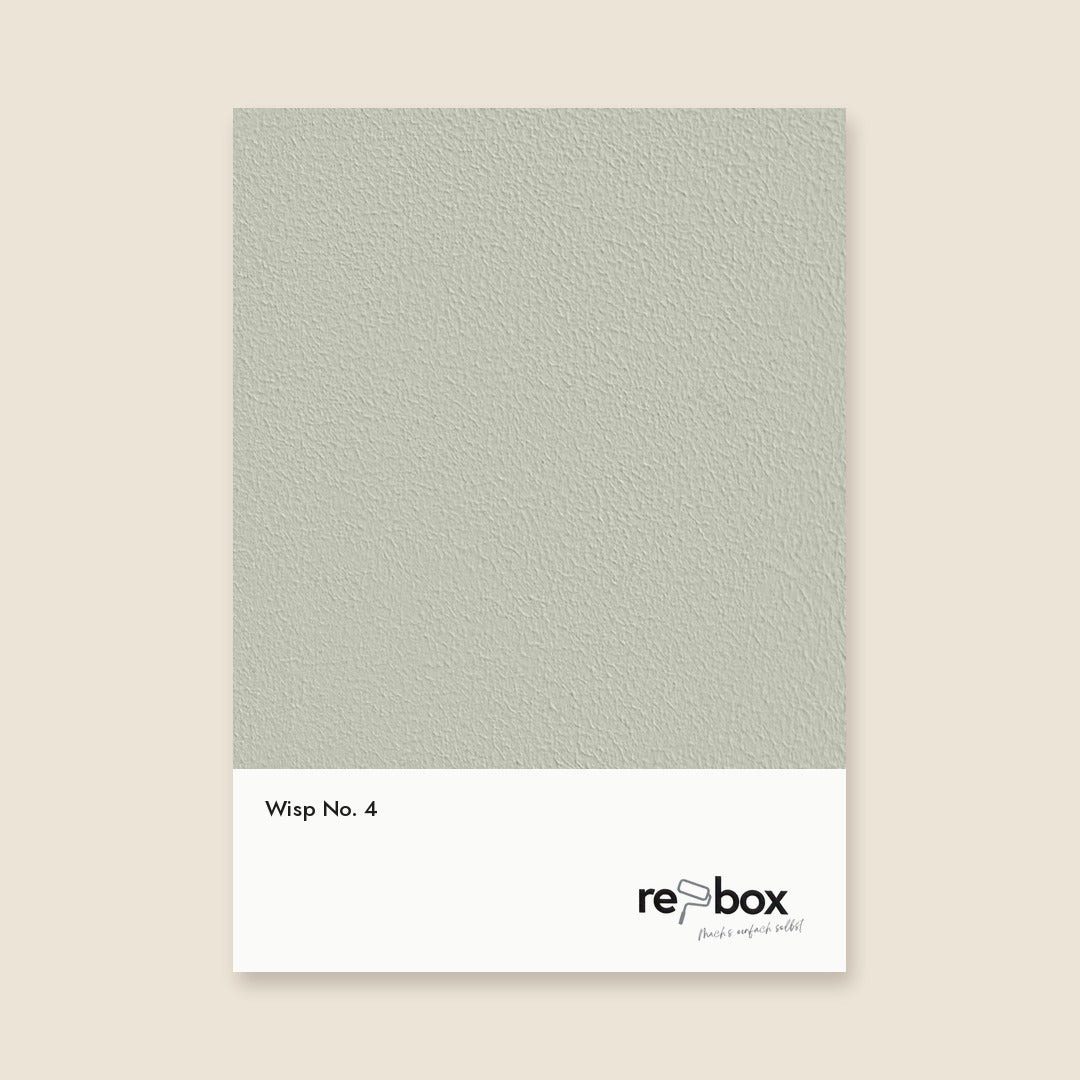 Farbmusterkarte Wisp No. 4 von re-box