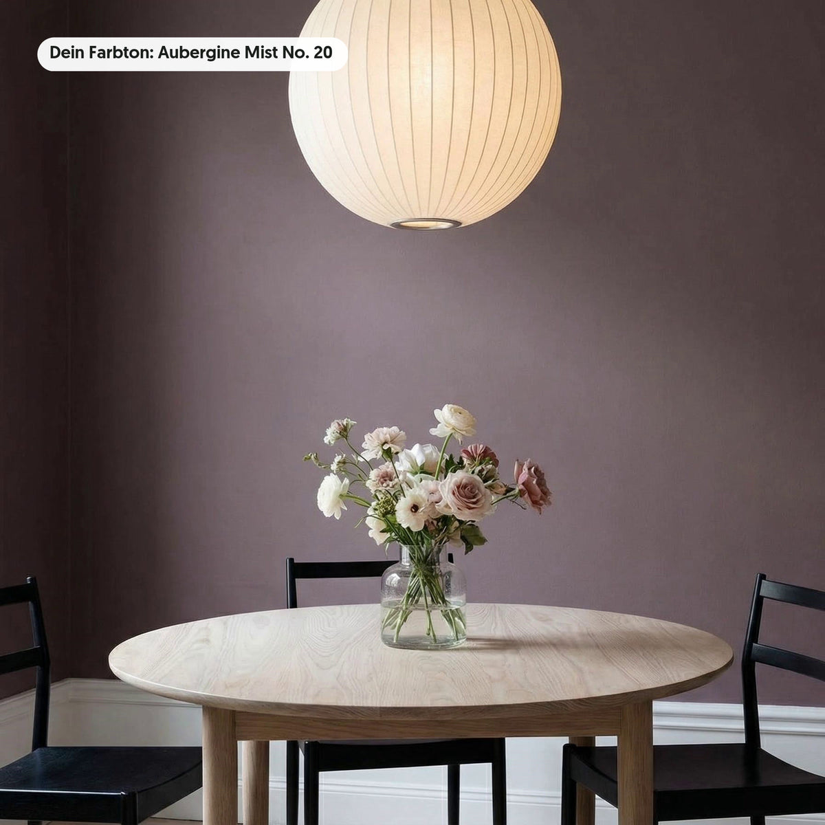Raum in Aubergine Mist No. 20