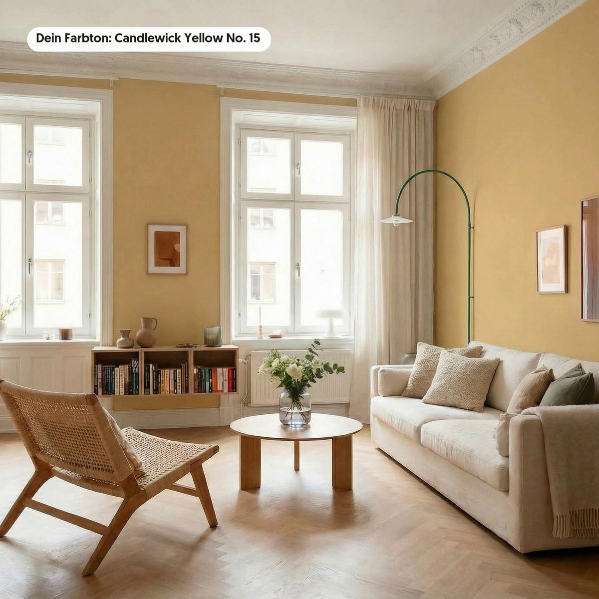 Raum in Candlewick Yellow No. 15