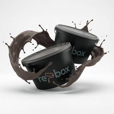 Farbeimer re-box Wandfarbe Bois Impérial No. 52 in edlem Espresso-Braun