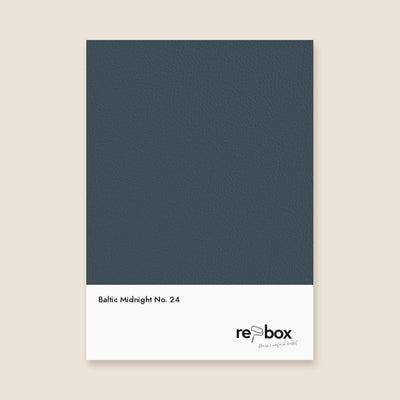 Farbmusterkarte Baltic Midnight No. 24 von re-box