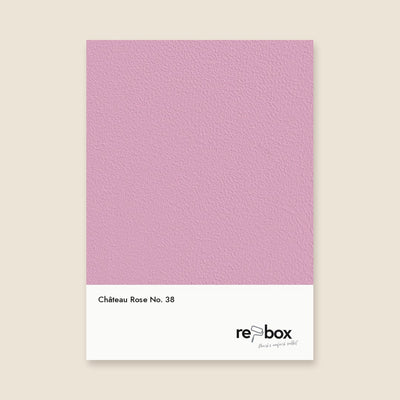 Farbmusterkarte Château Rose No. 38 von re-box