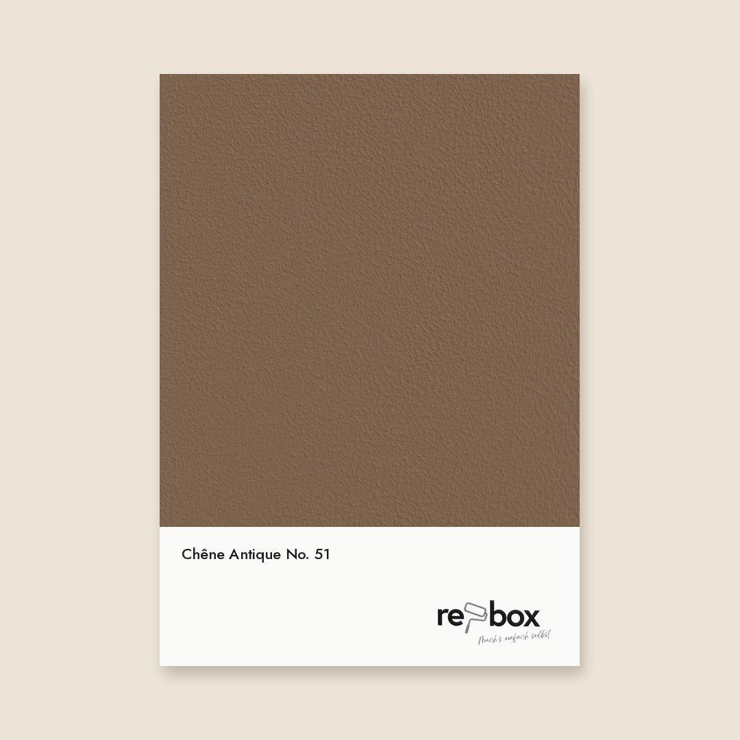 Farbmusterkarte Chêne Antique No. 51 von re-box