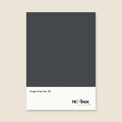 Farbmusterkarte Forge Grey No. 28 von re-box