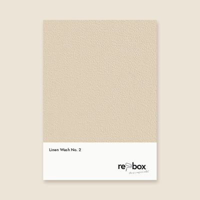 Farbmusterkarte Linen Wash No. 2 von re-box
