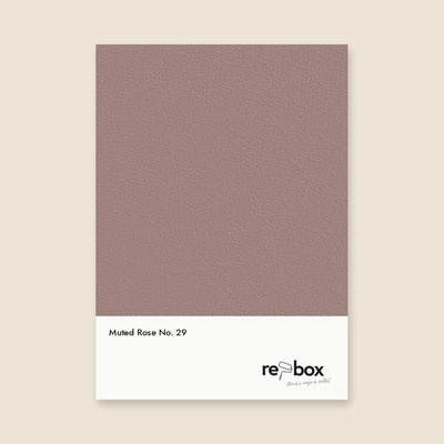 Farbmusterkarte Muted Rose No. 29 von re-box