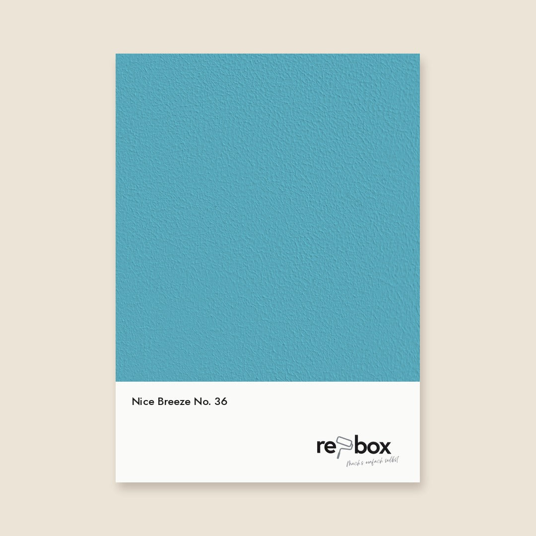 Farbmusterkarte Nice Breeze No. 36 von re-box