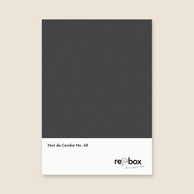 Farbmusterkarte Nuit de Cendre No. 48 von re-box