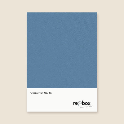 Farbmusterkarte Océan Nuit No. 65 von re-box