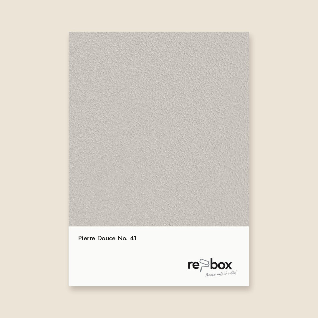 Farbmusterkarte Pierre Douce No. 41 von re-box