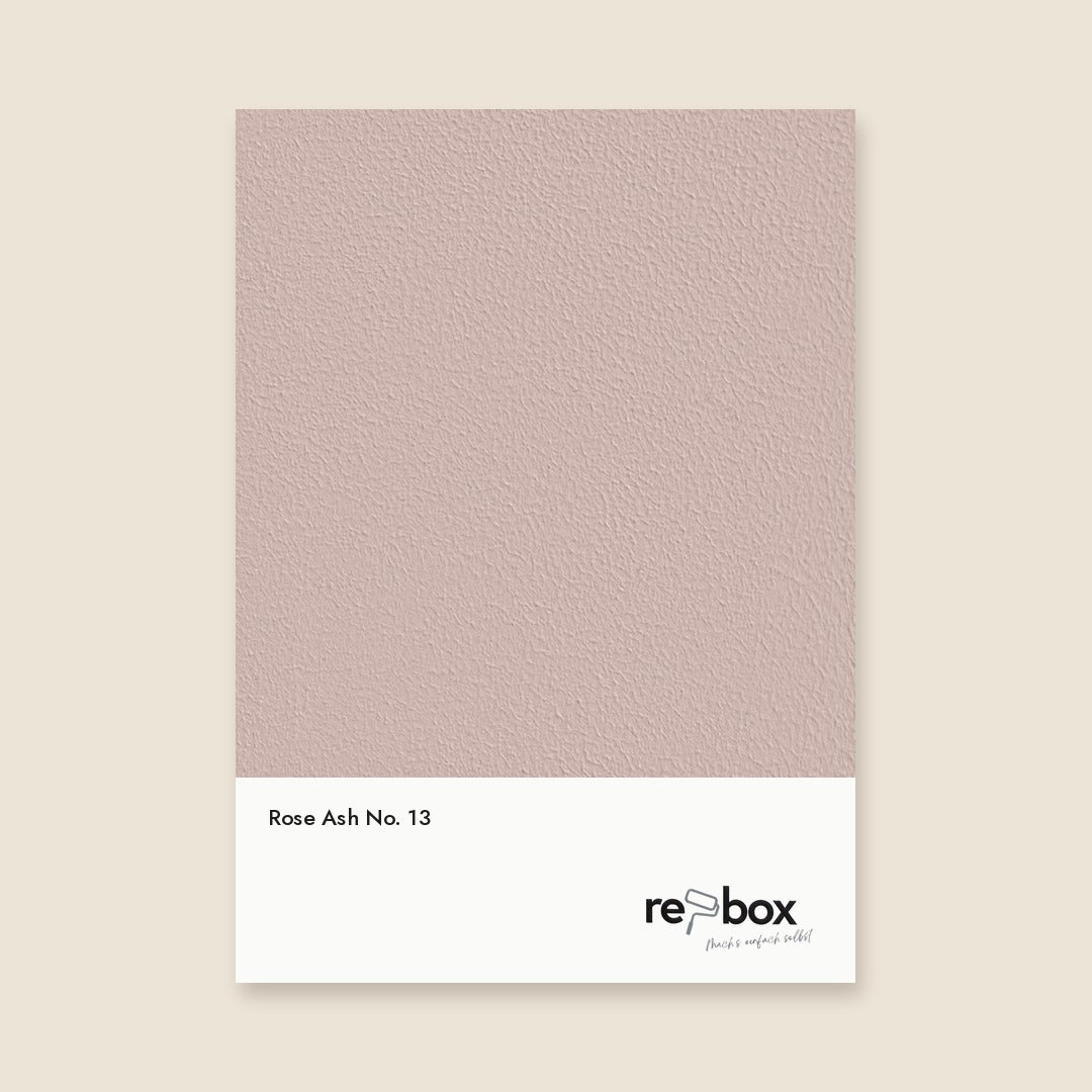 Farbmusterkarte Rose Ash No. 13 von re-box