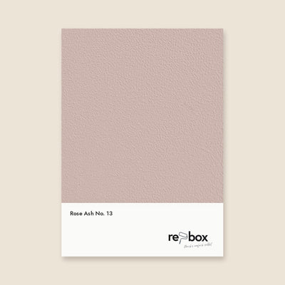 Farbmusterkarte Rose Ash No. 13 von re-box