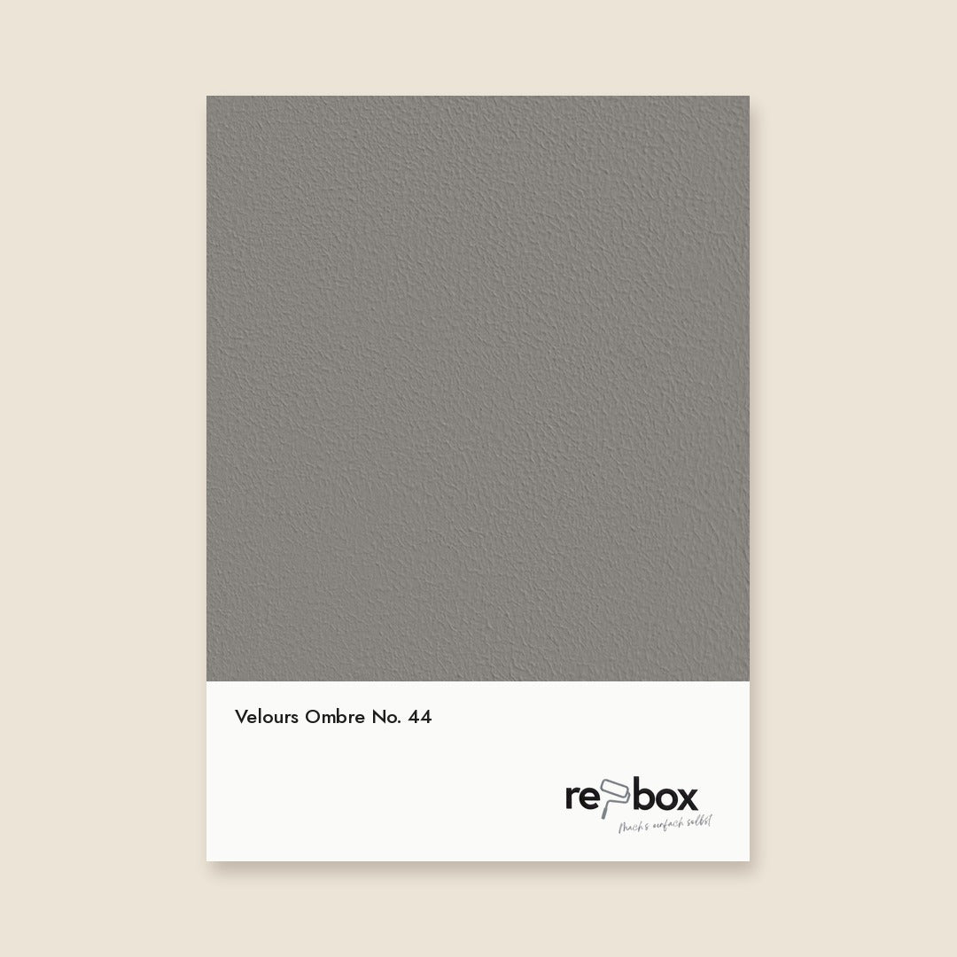 Farbmusterkarte Velours Ombre No. 44 von re-box