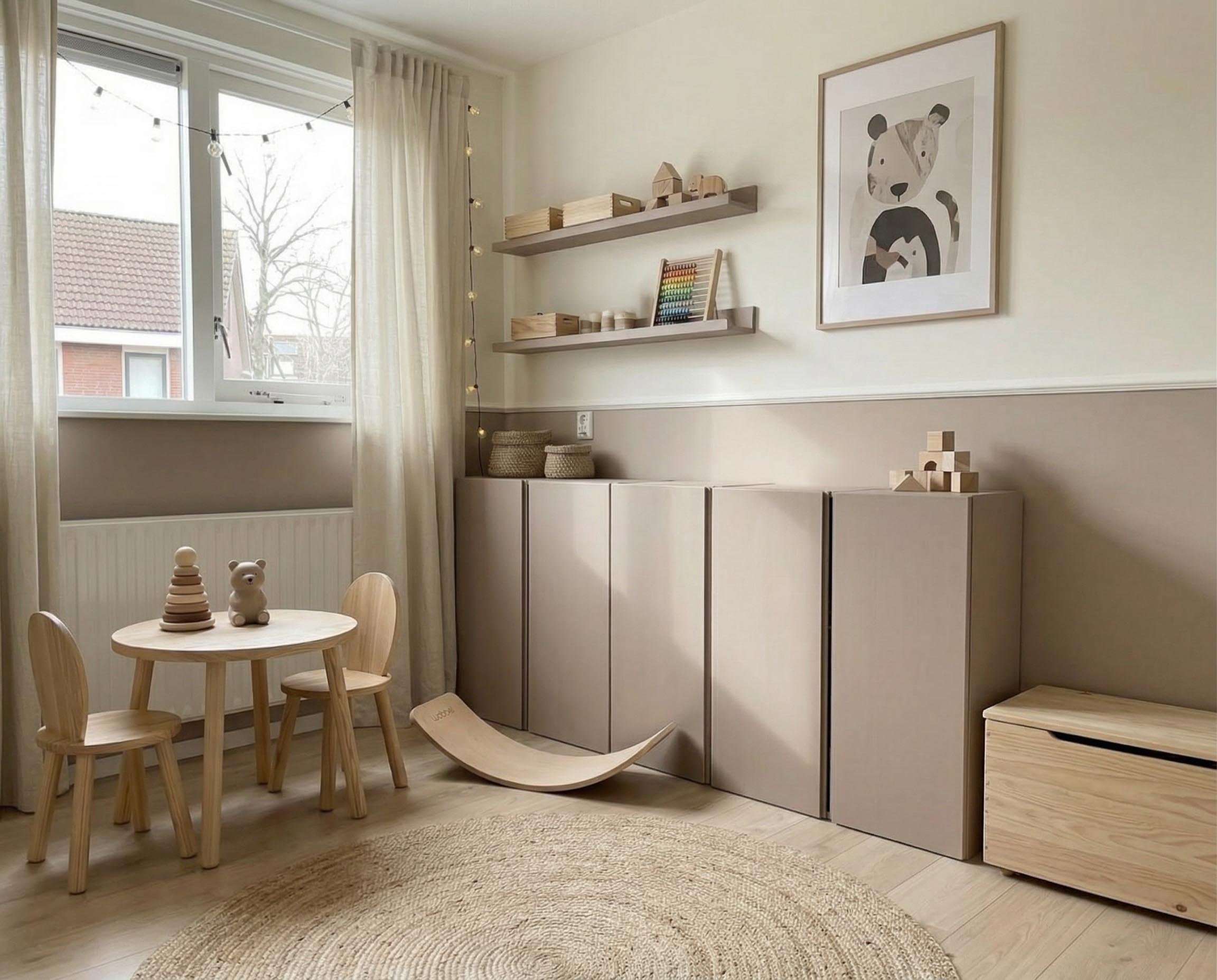 Kinderzimmer – re-box Lack Rose Ash No. 13, seidenglänzend, Farbton zartes Rosé, für Möbel & Holz