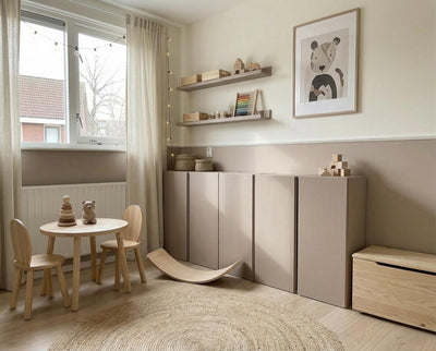 Kinderzimmer – re-box Lack Rose Ash No. 13, seidenglänzend, Farbton zartes Rosé, für Möbel & Holz