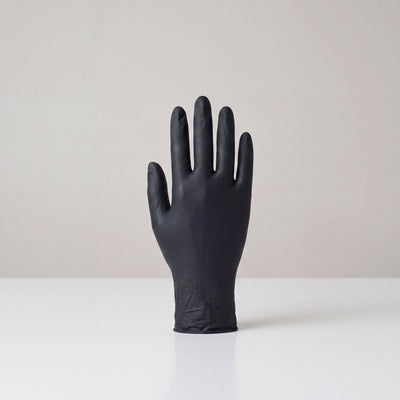 re-box Nitrilhandschuhe in Schwarz – reißfeste Einweghandschuhe für Streich- und Lackierarbeiten