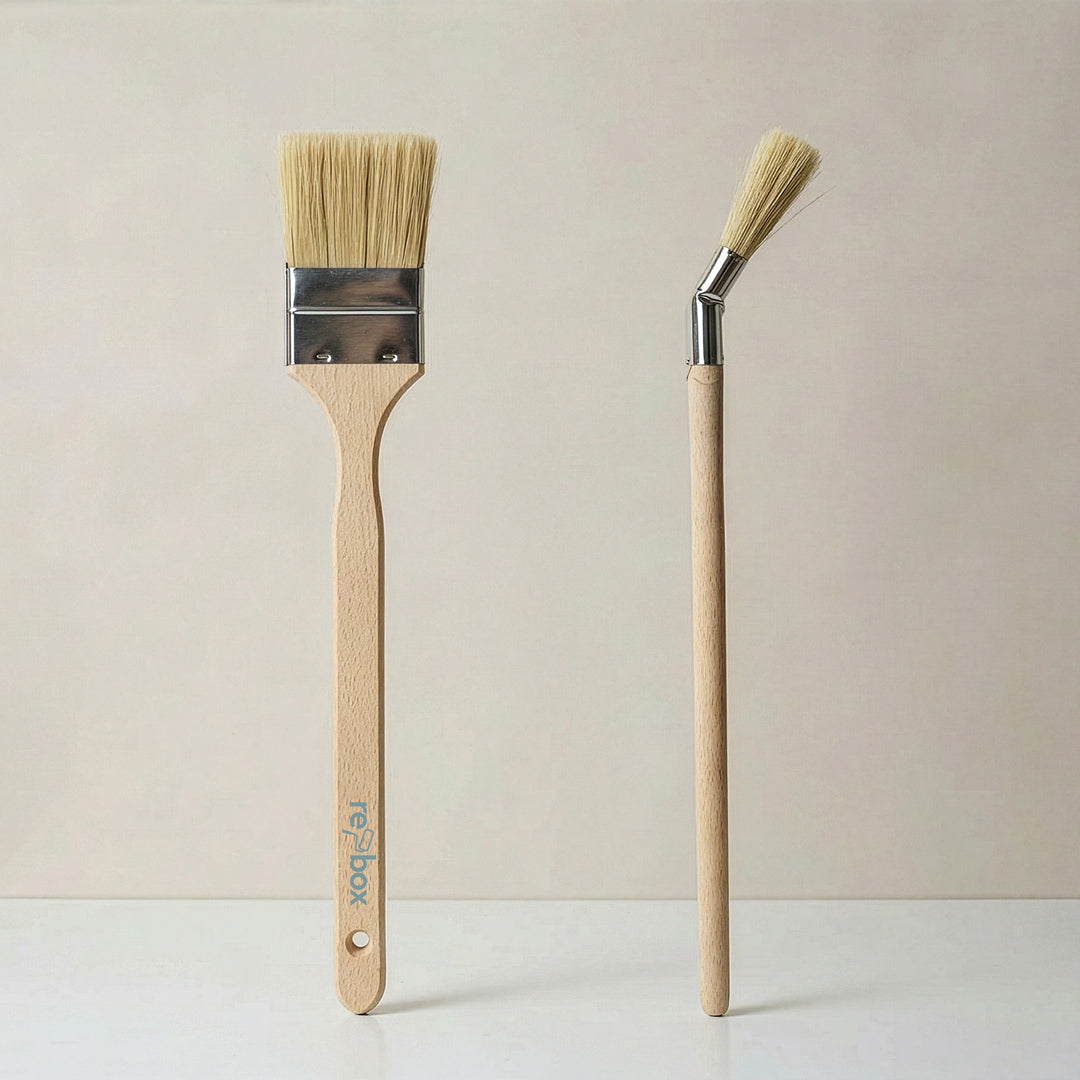 re-box Malerpinsel 70 mm mit Holzgriff – für gleichmäßige Anstriche und saubere Kanten