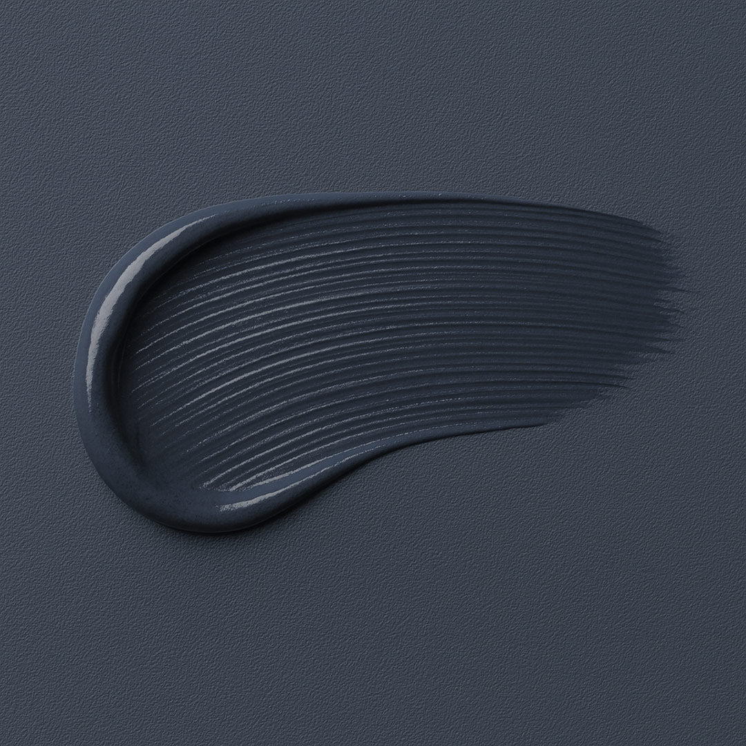 re-box Wandfarbe Blue Dark No.27 – tiefes, sattes Blau mit eleganter Tiefe für markante, moderne Raumakzente.