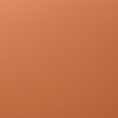 Frisch gestrichene Wand in re-box Wandfarbe Ochre Flame No. 23 – intensives Ockerorange