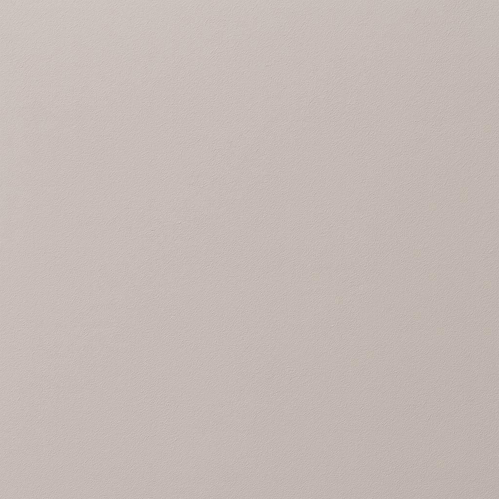 Frisch gestrichene Wand in re-box Wandfarbe Pierre Douce No. 41 – warmer Greige-Steinton