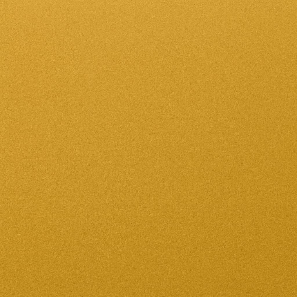 Frisch gestrichene Wand in re-box Wandfarbe Saffron Glow No. 32 – intensives Safrangelb
